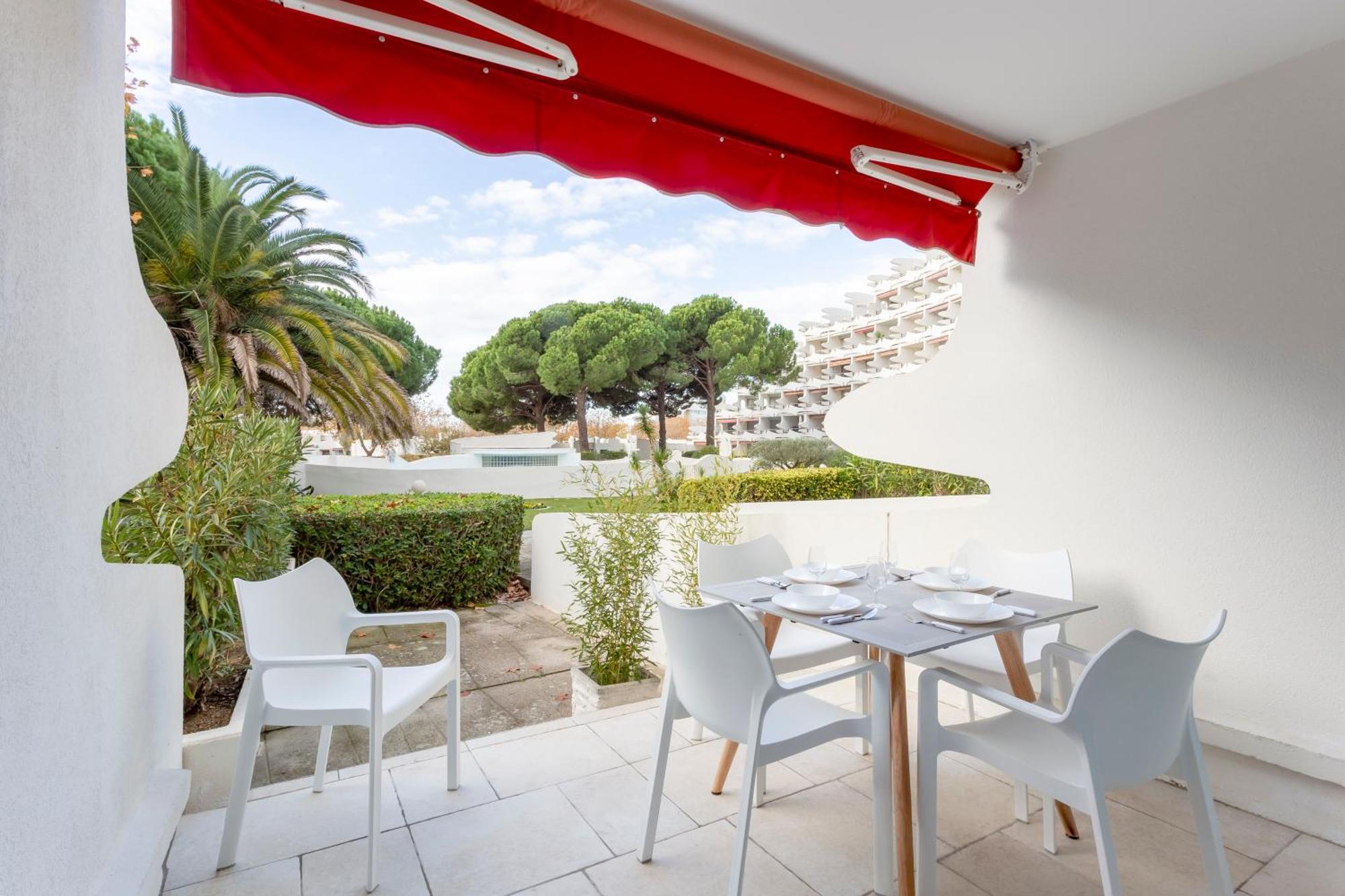 Chez James - Superbe Studio Avec Piscine Et Plage A Proximite Ла-Гранд-Мот Экстерьер фото