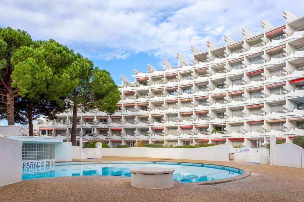 Chez James - Superbe Studio Avec Piscine Et Plage A Proximite Ла-Гранд-Мот Экстерьер фото
